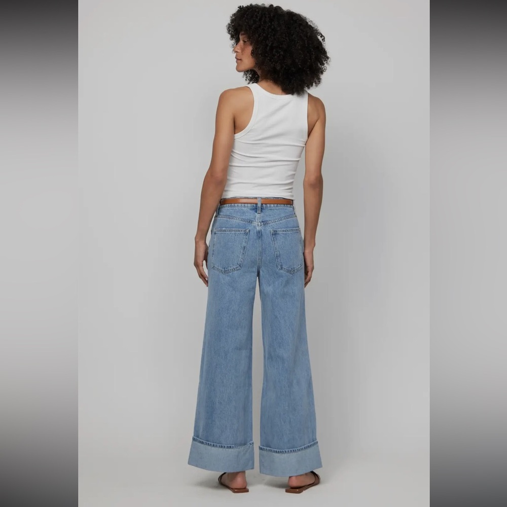 Oliver Logan | Parker Baggy Cuffed Wide-Leg | 100% Recycled Cotton AuthenticJean - Picture 9 of 14